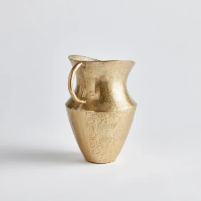 Napa Home & Garden Elaina Decorative Vase Pitcher Large In Gold