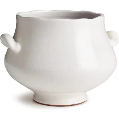 Napa Home & Garden Wellon Footed Cachepot In White