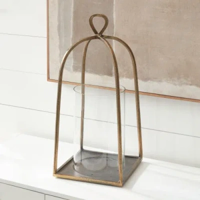 Napa Home & Garden Celia Hurricane Large In Gold