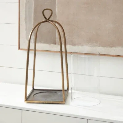 Napa Home & Garden Celia Hurricane Large In Gold