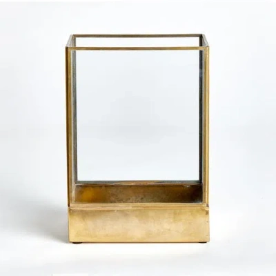 Napa Home & Garden Cottage Hurricane In Gold