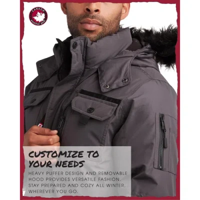 Canada Weather Gear Insulated Puffer Jacket In Multi