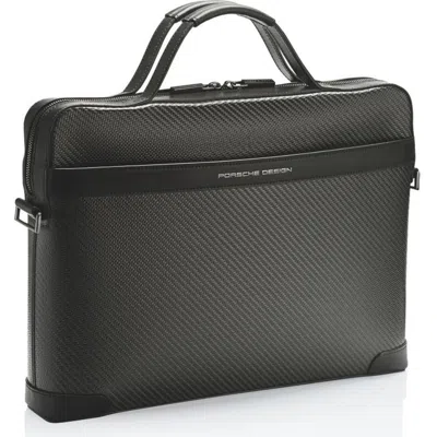 Porsche Design Carbon Briefcase S In Black
