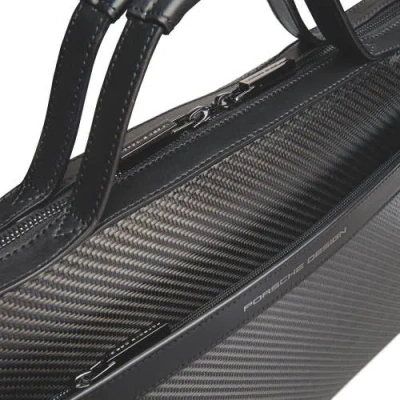 Porsche Design Carbon Briefcase S In Black