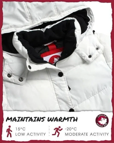 Canada Weather Gear Quilted Winter Jacket In Animal Print
