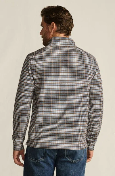 Lands' End Bedford Rib Casual Quarter Zip Sweater In Gray