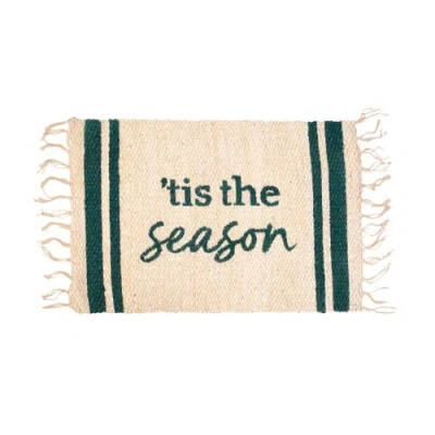 Carol & Frank 'tis The Season Jute Rug In Multi