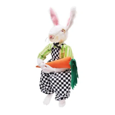 Gallerie Ii Alfalfa Rabbit Figurine In White
