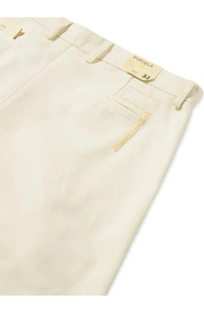 Fortela Maine Chino Trousers In White