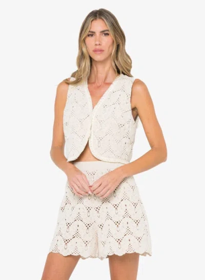 Jbq Letty Vest In White