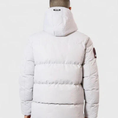 Canada Weather Gear Heavyweight Hooded Puffer Jacket In White