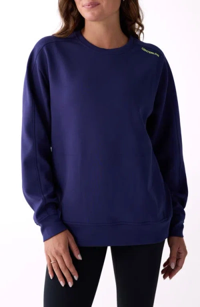 Centerline Athletics Crew Sweatshirt In Blue