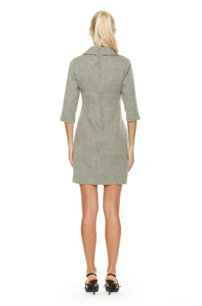 Alexia Admor Isolde Tweed Dress In Gray