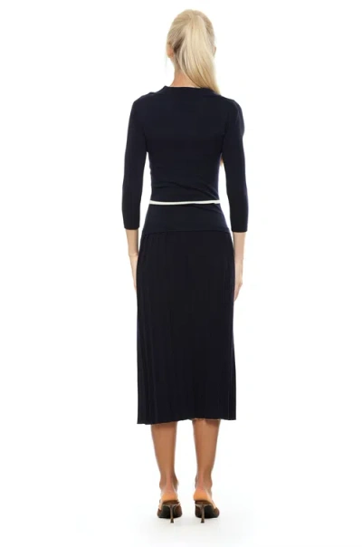 Alexia Admor Sable Dress In Blue