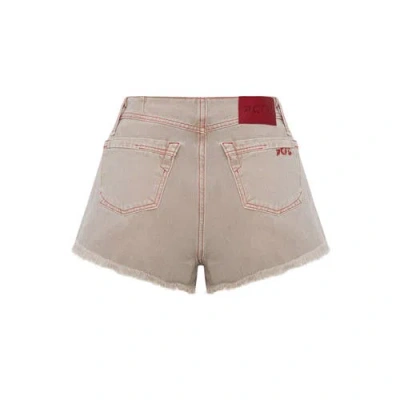 Pcfg Pure Cotton Faded Super Mini Short In Gray