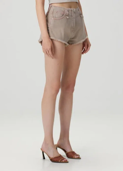 Pcfg Pure Cotton Faded Super Mini Short In Gray