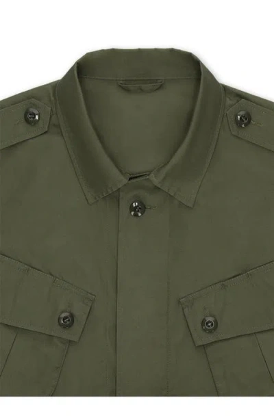 Fortela Elias Cotton Jungle Jacket In Green