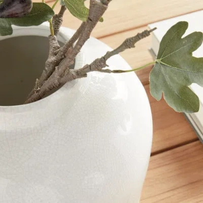 Napa Home & Garden Leona Wide Vase In Neutral