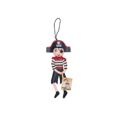 Gallerie Ii Jogger Pirate Tin Gathered Traditions Joe Spencer Halloween Ornament In Multi