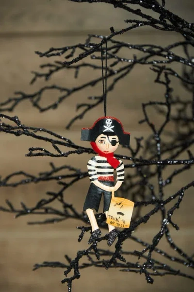 Gallerie Ii Jogger Pirate Tin Gathered Traditions Joe Spencer Halloween Ornament In Multi