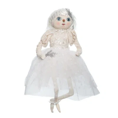 Gallerie Ii Madam Flurry Gathered Traditions Joe Spencer Figure In White