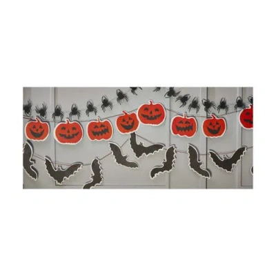 Tag Paper Jack O Lanterns Garland Decorative Halloween Decor In Multi