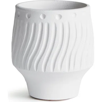 Napa Home & Garden Larson Decorative Cachepot In White