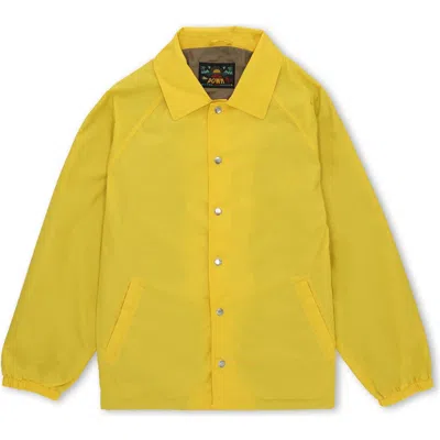 Fortela Coach Nylon Jacket In Yellow