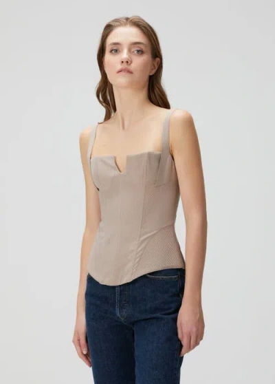 Pcfg Corset Top In Neutral