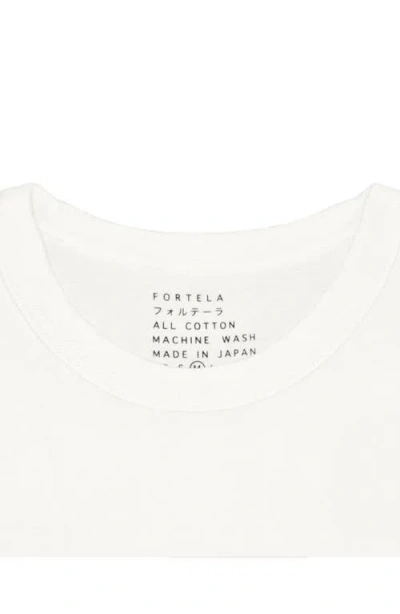 Fortela Japtpk Tubular Pocket Double-pack T-shirt In White