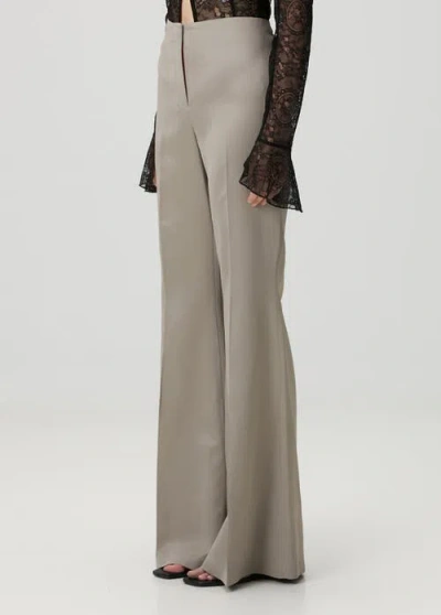 Pcfg Linen Blend Shiny Woven Pant In Neutral