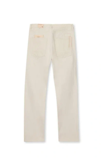 Fortela 933 Barney Japan Selvedge 5-pocket Loose Fit Ecrù Denim In White