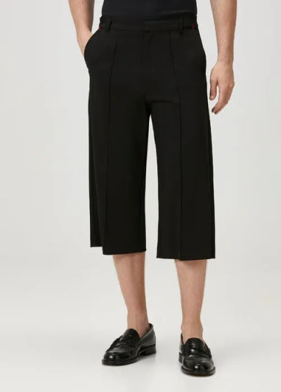 Pcfg Cotton Woven Short In Black