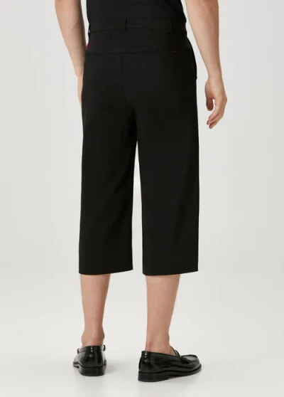 Pcfg Cotton Woven Short In Black