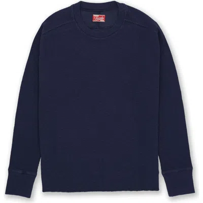 Fortela Geremia Waffle Knit Jersey In Blue