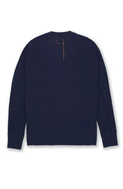 Fortela Geremia Waffle Knit Jersey In Blue