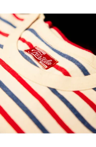 Fortela Yakut Ribbed Motif T-shirt In Multi