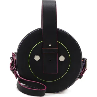 Doizpe Libertad Cactus Crossbody Bag In Black