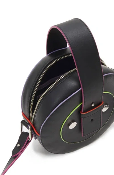 Doizpe Libertad Cactus Crossbody Bag In Black