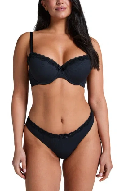 Hunkemoller Hunkemöller Lola Padded Underwired Bra In Black