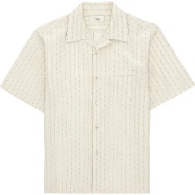 Fortela Prequel Short Sleeve Cotton Shirt In Animal Print