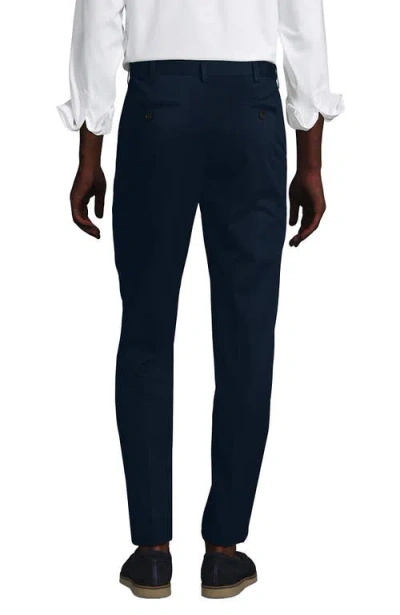 Lands' End Prehem Comfort Waist No Iron Chino Pants In Multi