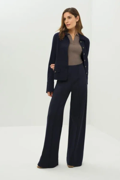 Anatomie Meadow Pintuck Pant In Black