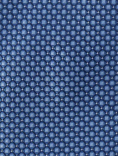 Oak Hill By Dxl Big & Tall Diamond Patterned Tie In Blue