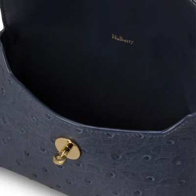 Mulberry Darley Cosmetic Pouch In Blue