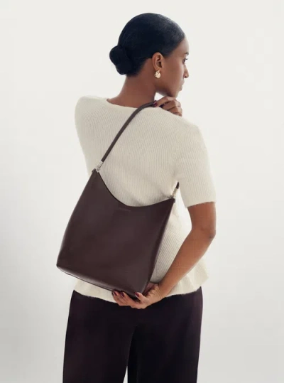 Bob Oré Blue Collection Eclipse Handbag In Brown