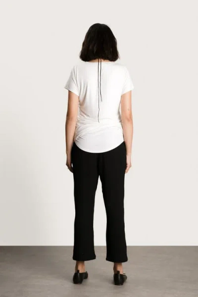 Nom Maternity The Maternity & Nursing Tee In White