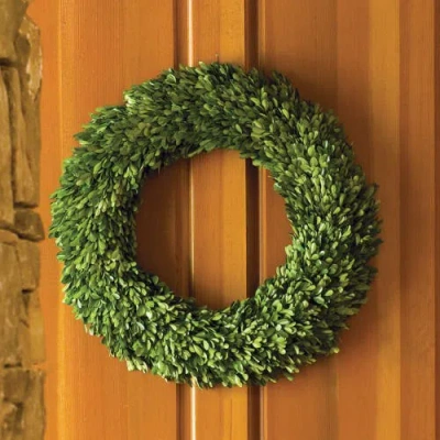 Napa Home & Garden Boxwood Wreath In Green