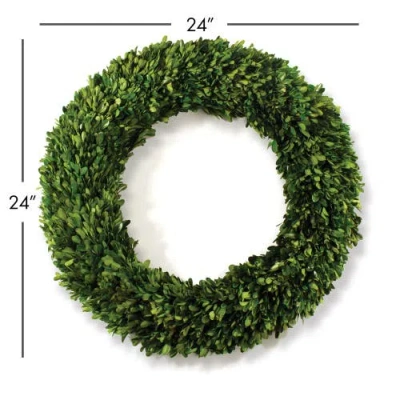Napa Home & Garden Boxwood Wreath In Green
