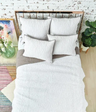 Carol & Frank Polly Quilt In White